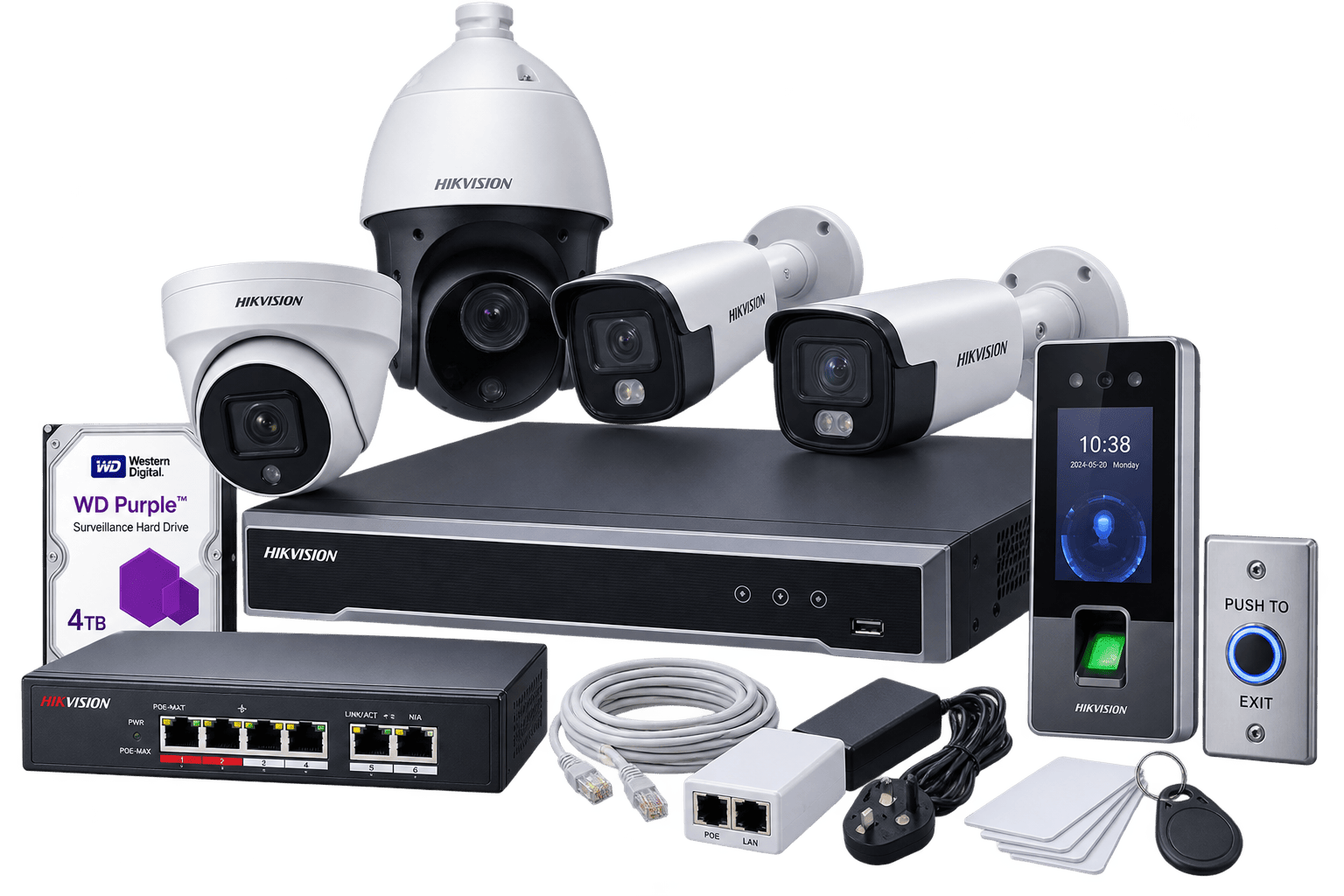 CCTV and security equipment