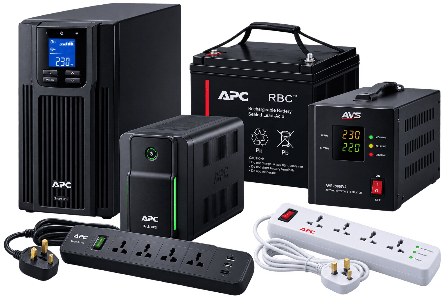 Power and backup equipment