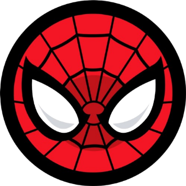Spidey Face sticker