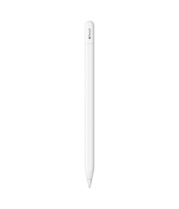 Apple Pencil USB-C with cap open showing the port