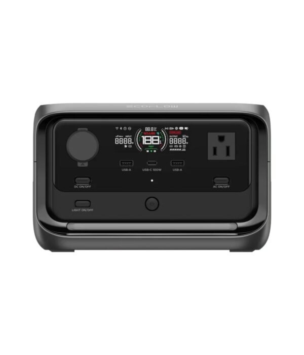 3 EcoFlow Smart Extra Battery stacked under a RIVER 3 Plus