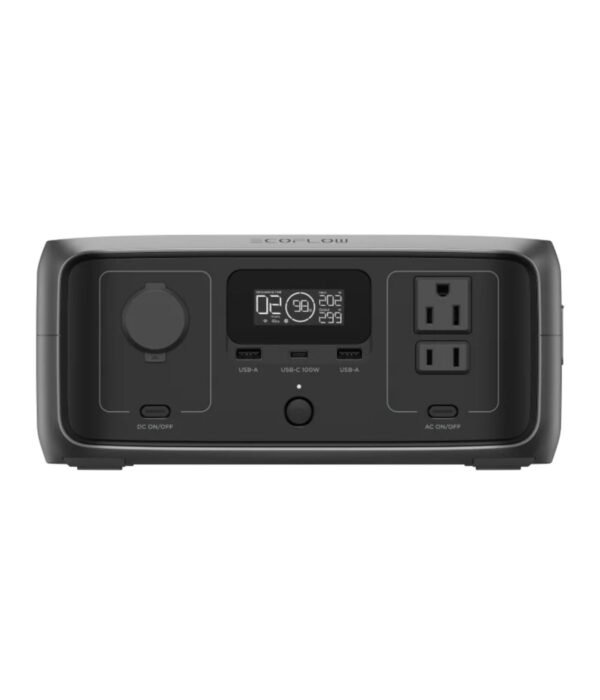 3 EcoFlow RIVER 3 output ports