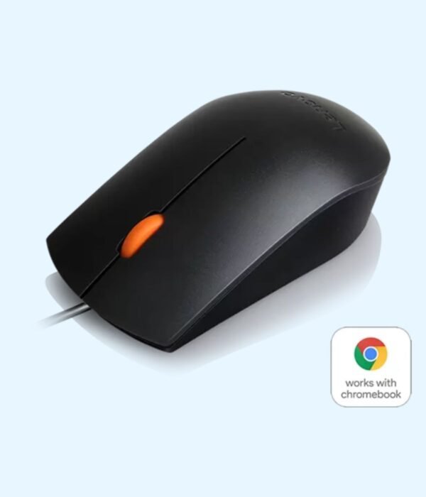Lenovo 300 Wired USB Mouse black