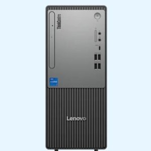 1 Lenovo ThinkCentre neo 50t Gen 5 tower desktop front view