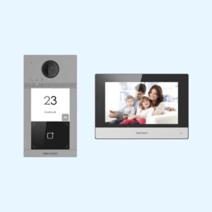 Hikvision DS-KIS604-S(C) IP Video Intercom Kit 1 Hikvision DS-KIS604-S(C) IP Video Intercom Kit