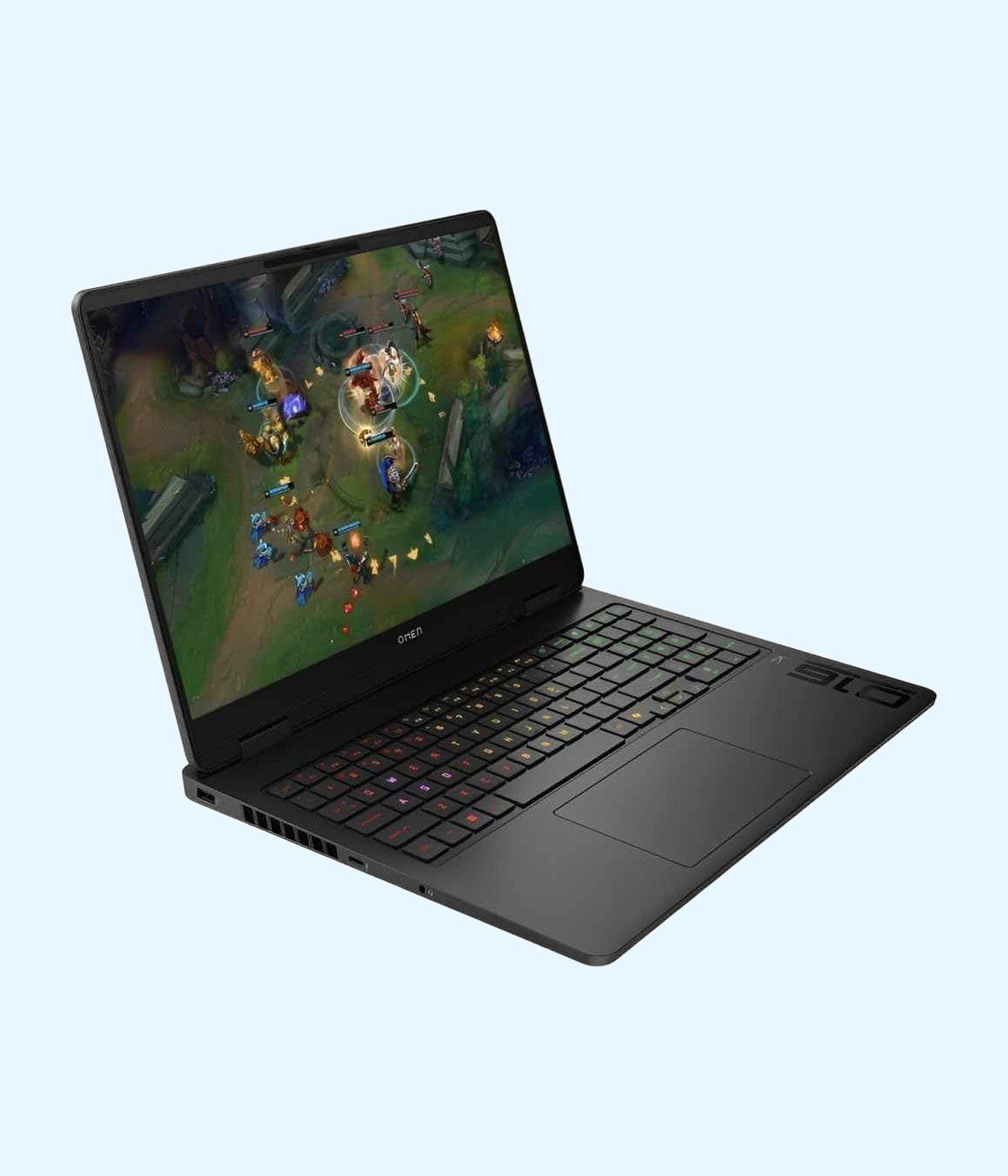 HP OMEN 16 laptop with RTX 5060 graphics