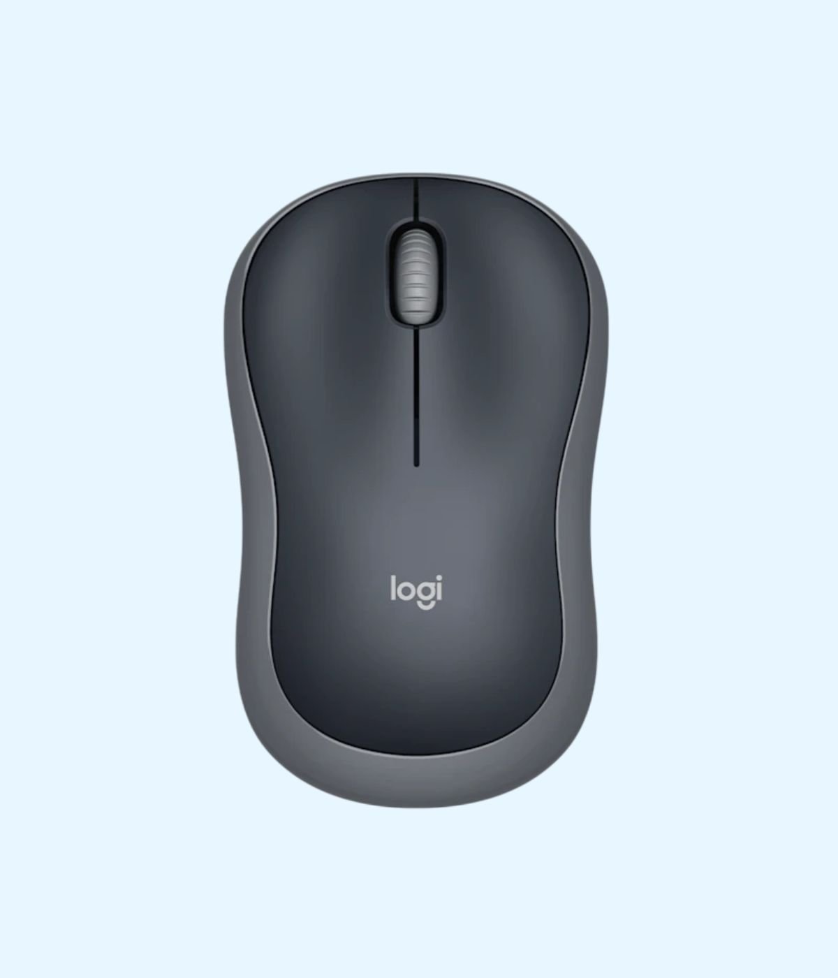 Logitech M185 wireless mouse with USB receiver