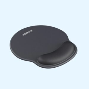 UGREEN ergonomic mouse pad with wrist rest green